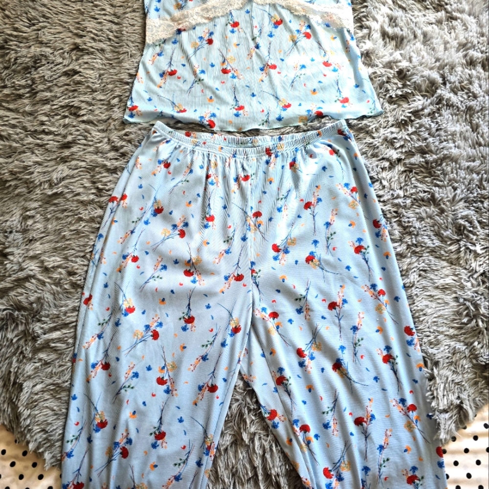 PJ Set in Powder Blue